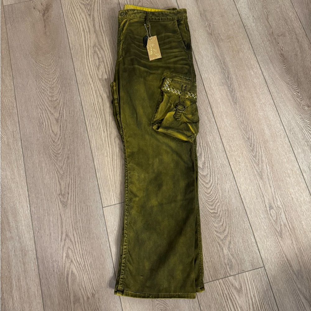Robin's Jean Men's Relaxed Jeans in Olive